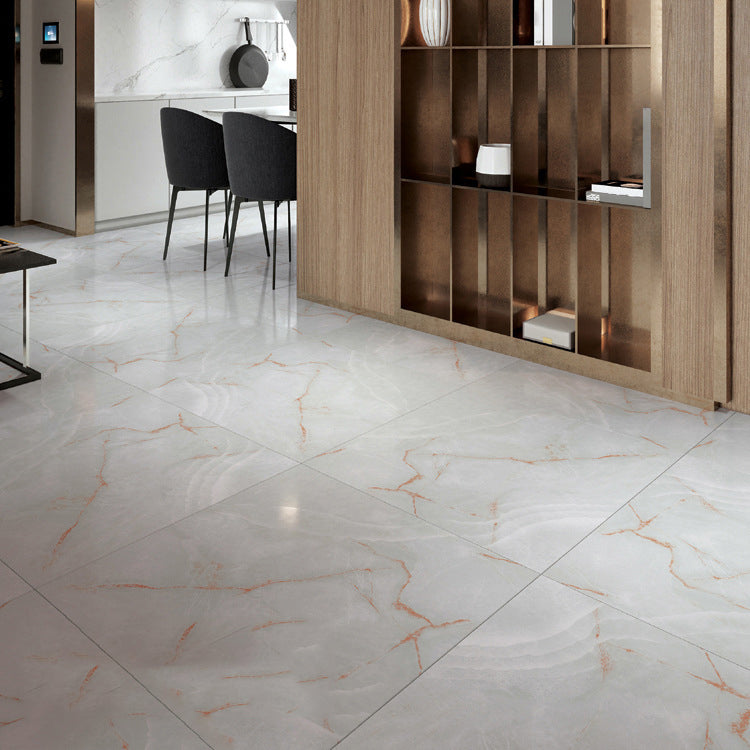 Simple Peel Stick Marble Vinyl Floor Tiles
