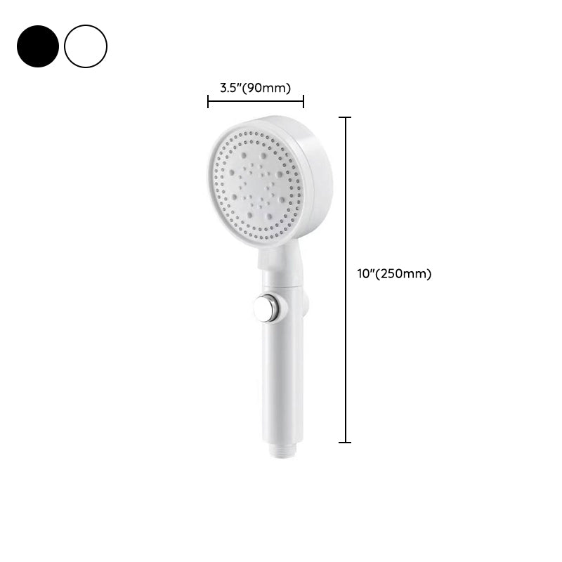 Modern Showerhead Set with Handheld Spray and Wall Mount