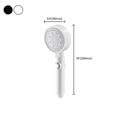 Modern Showerhead Set with Handheld Spray and Wall Mount