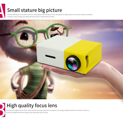 Compact Wireless Home Cinema Projector