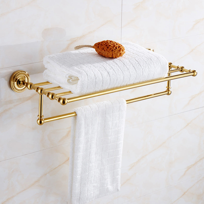 Classic Brass Bathroom Fixture Set