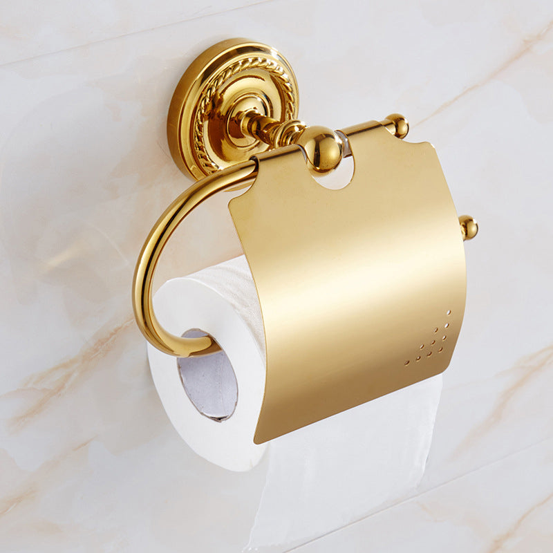 Classic Brass Bathroom Fixture Set