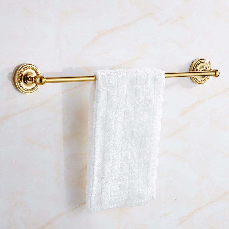 Classic Brass Bathroom Fixture Set