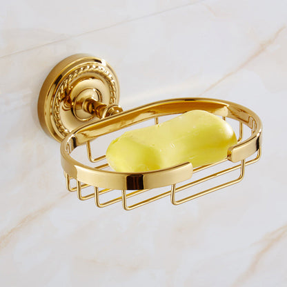 Classic Brass Bathroom Fixture Set