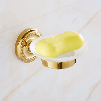 Classic Brass Bathroom Fixture Set