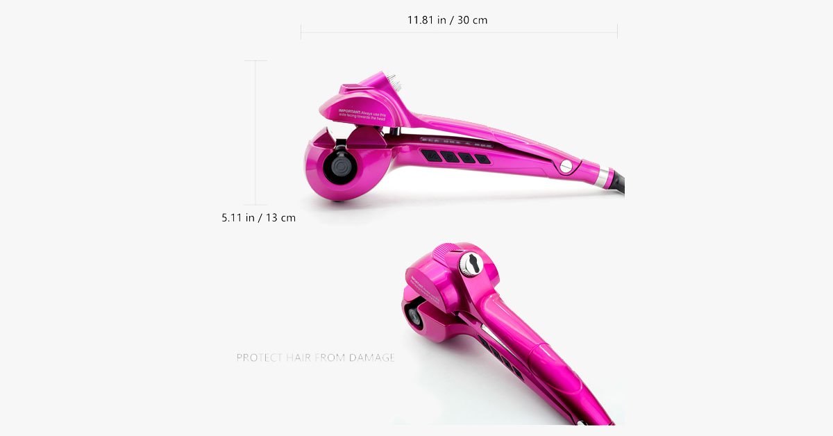 Simple Fast Ceramic Curling Iron for Loose Waves