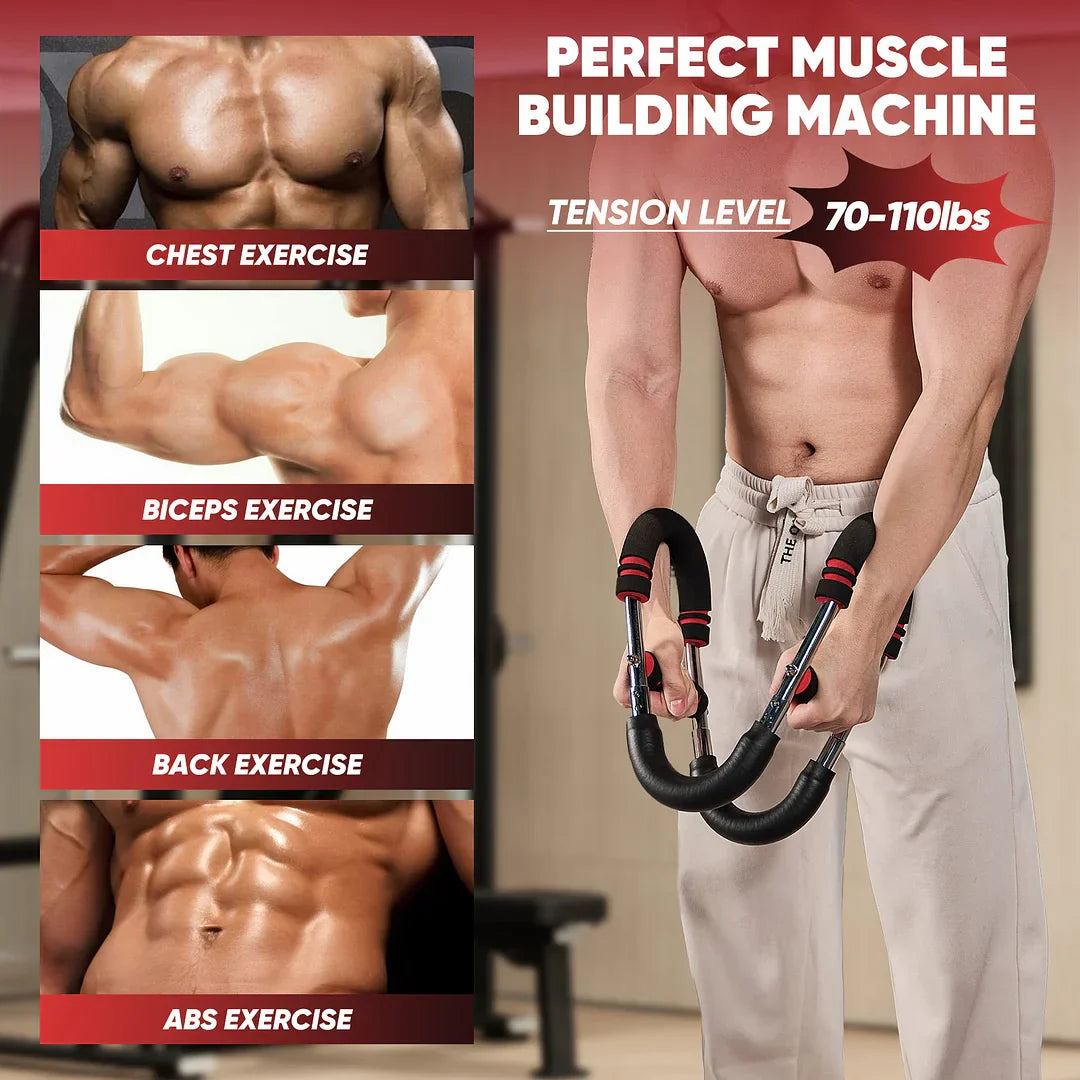 Compact Home Gym Strength Trainer Bar