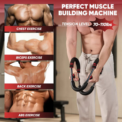 Compact Home Gym Strength Trainer Bar