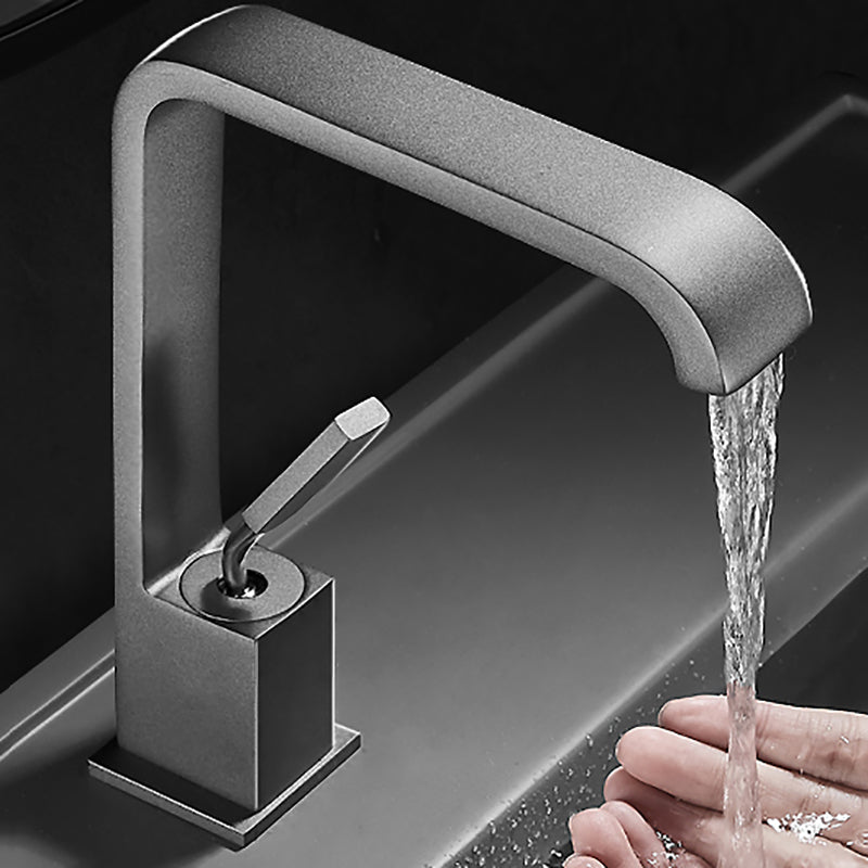 Contemporary Waterfall Faucet Stainless Steel Sink Faucet
