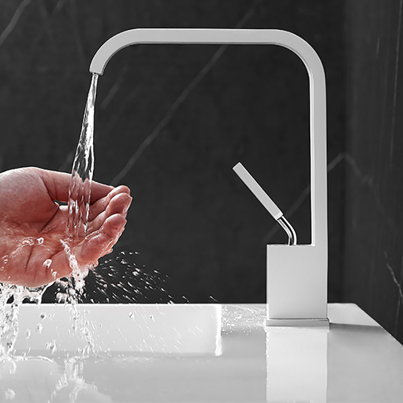 Contemporary Waterfall Faucet Stainless Steel Sink Faucet