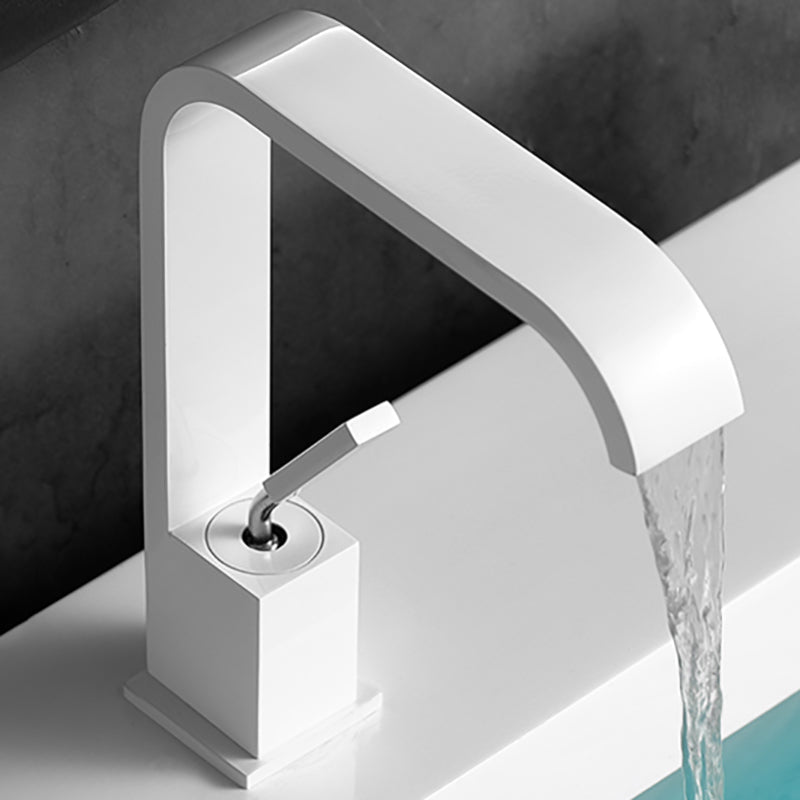 Contemporary Waterfall Faucet Stainless Steel Sink Faucet - Luxicro