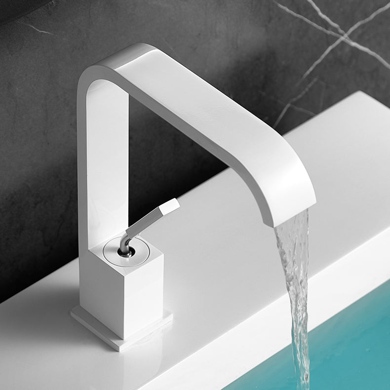 Contemporary Waterfall Faucet Stainless Steel Sink Faucet