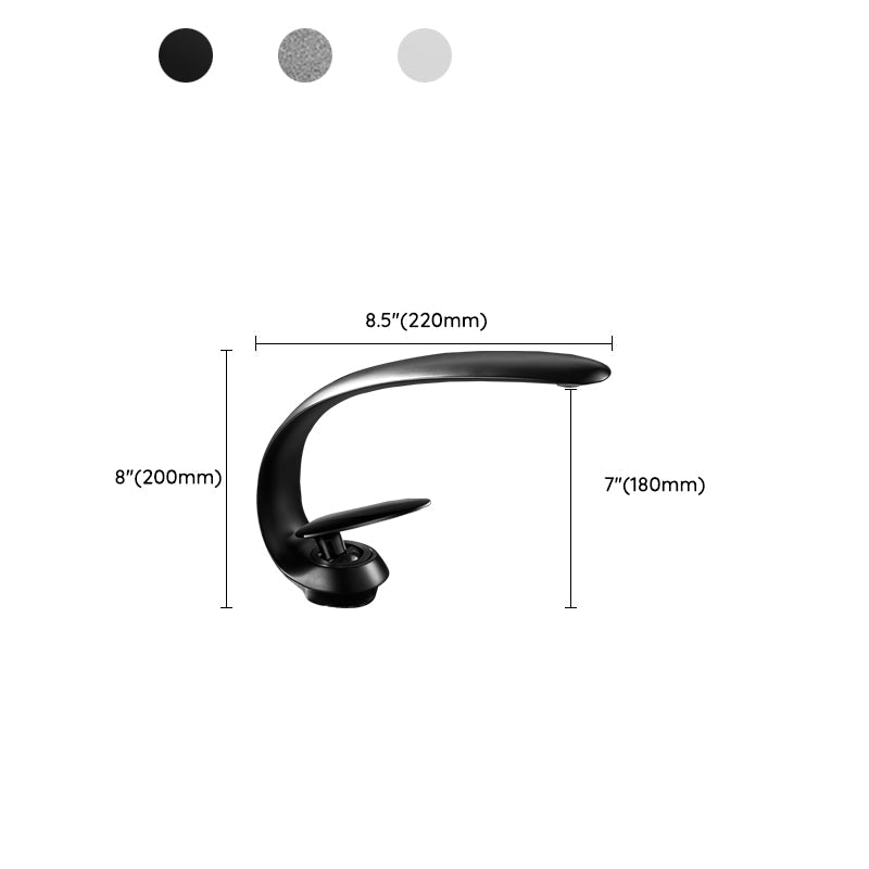 Contemporary Waterfall Faucet Stainless Steel Sink Faucet
