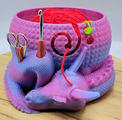 Large Fantasy Dragon Fibre Basket
