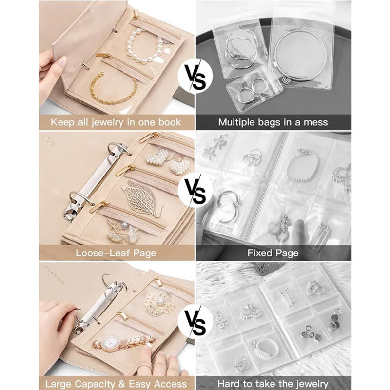 Organized Jewelry Case and Holder