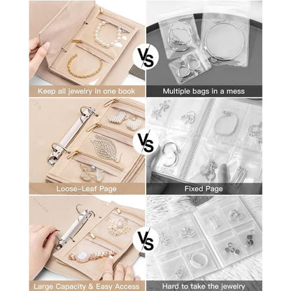 Organized Jewelry Case and Holder