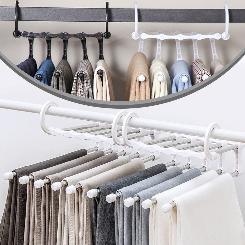 5 in 1 Folding Storage Rack Hanger