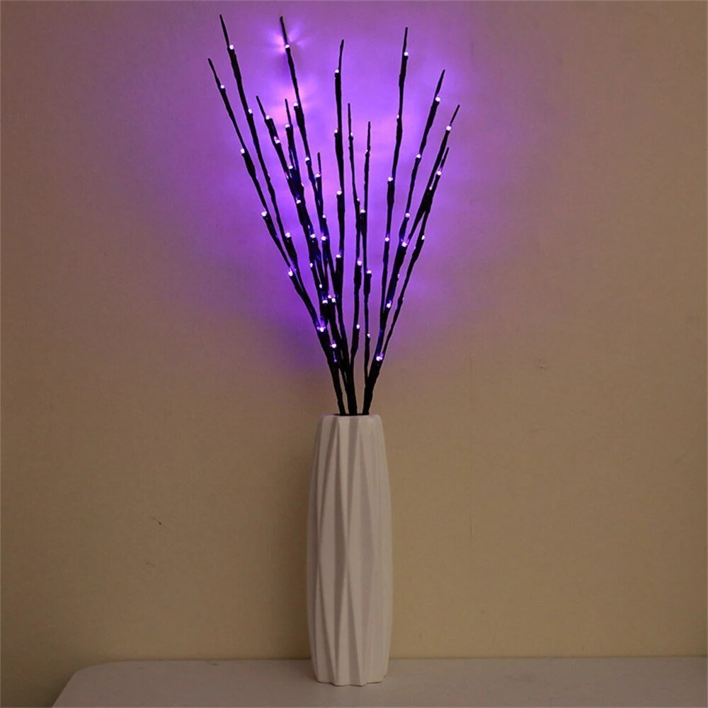 Warm Ambient Wooden Table Light
