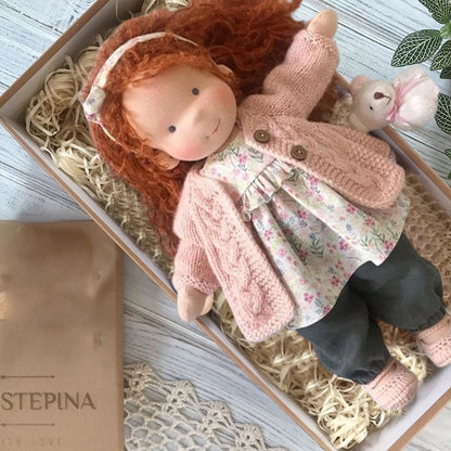 Artisan Wooden Baby Doll