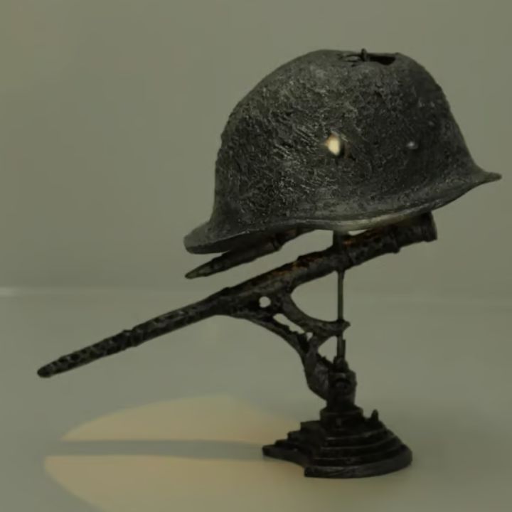 Vintage Metal Desk Lamp