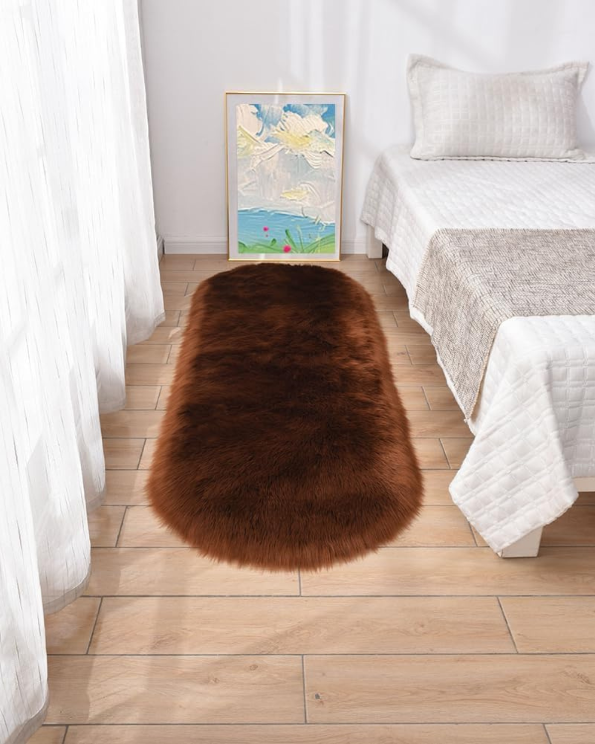 Plush Ultra Soft Throw Blanket for Home Decor
