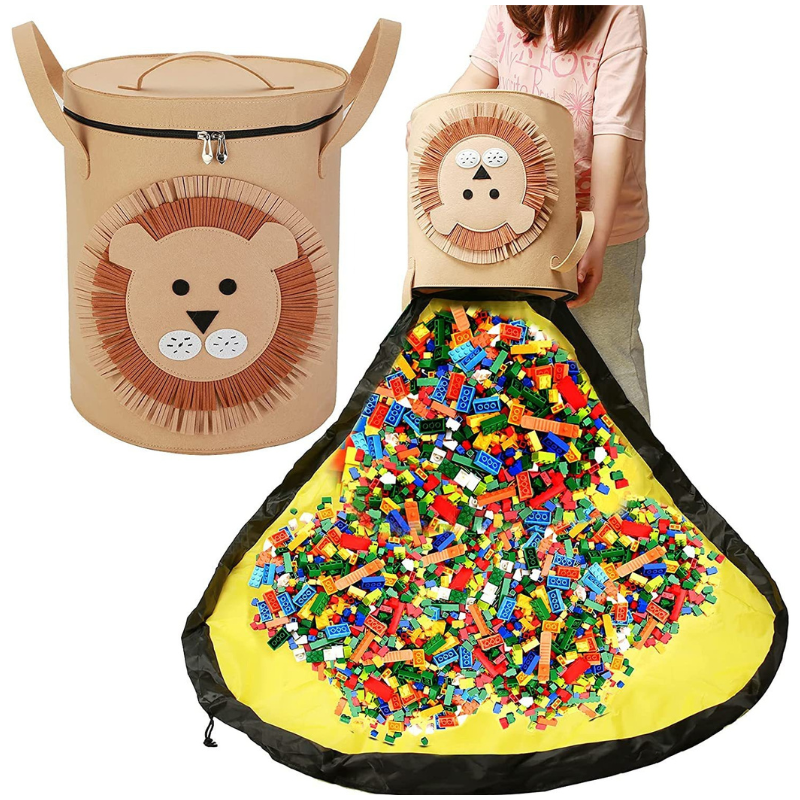 Colorful Kids Storage Bucket - Luxicro