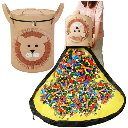 Colorful Kids Storage Bucket - Luxicro