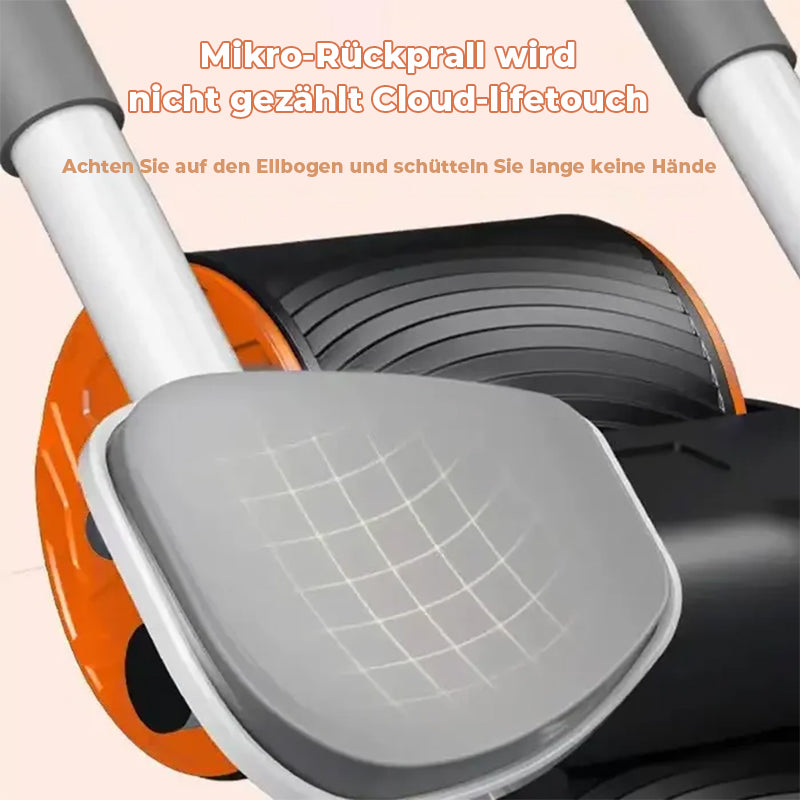 Compact Ab Exercise Wheel Roller
