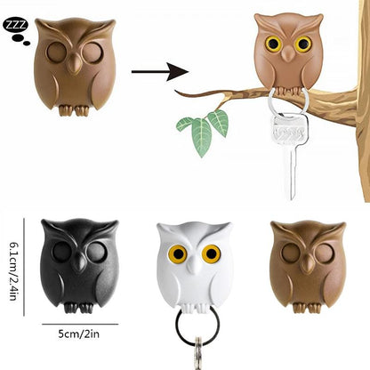 Cute Owl Wall Key Holder - Luxicro