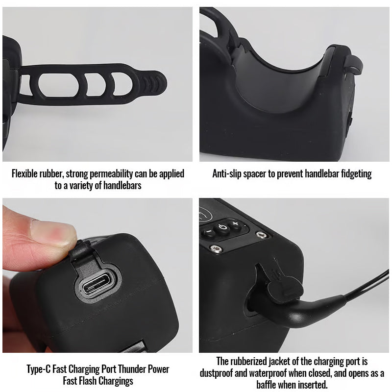 Bright Bike Safety Alarm Bell