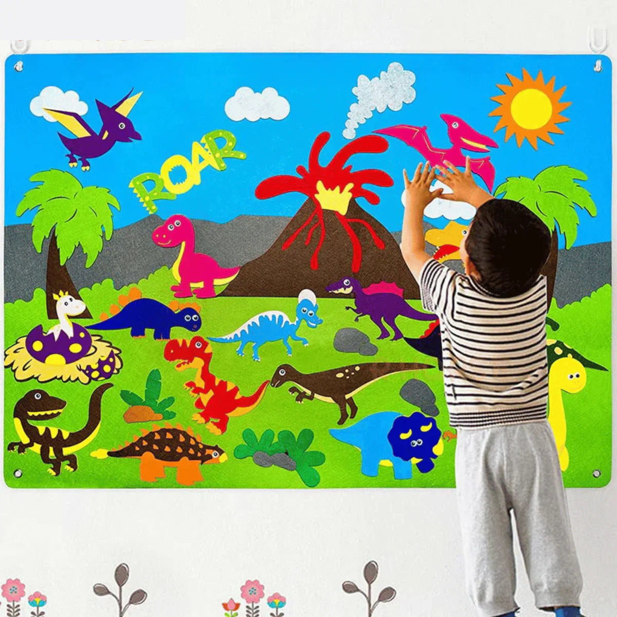 Bright Educational Play Board for Children
