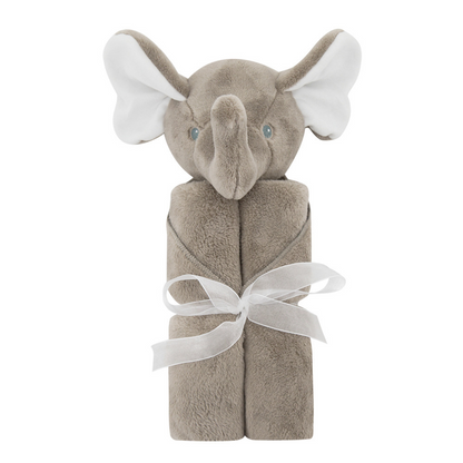 Cozy Teddy Baby Blanket with Sweet Rabbit