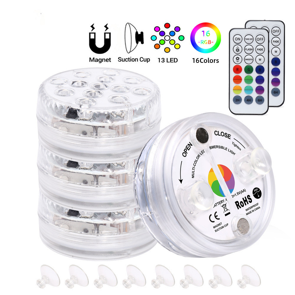 Bright Wireless RGB Pool Lamp with Remote Control