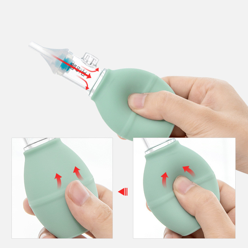 Gentle Baby Nose Suction with Soft Silicon Tip