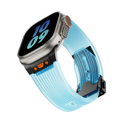 Clear Flexible Apple Watch Strap