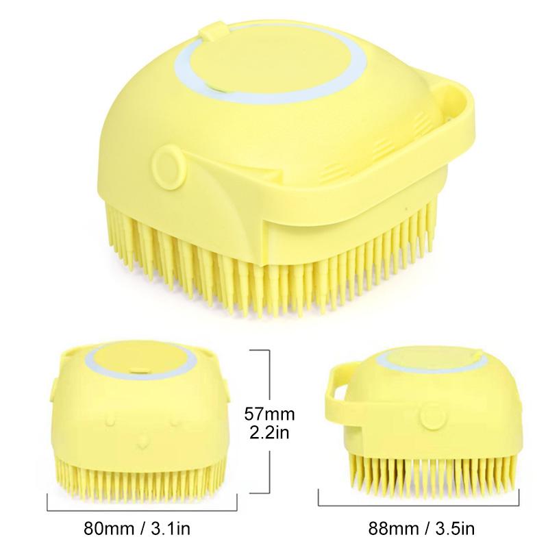 Gentle Dog Rubber Pet Brush
