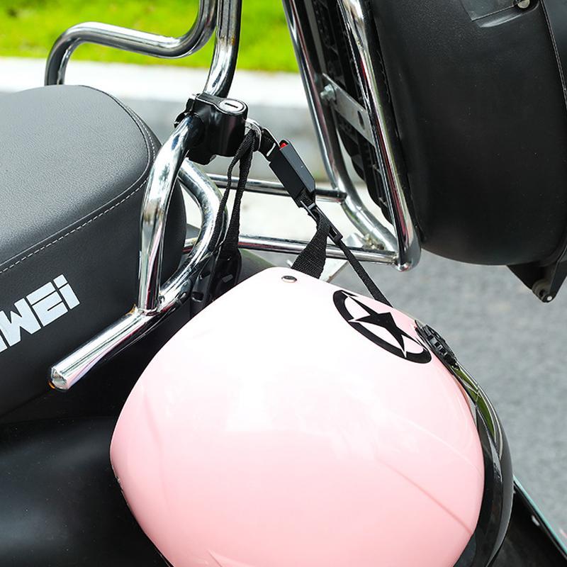 Secure Bike Helmet Locking System