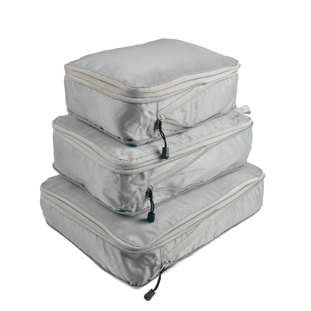 3 Pack Travel Space Saver Luggage Organizer Bags