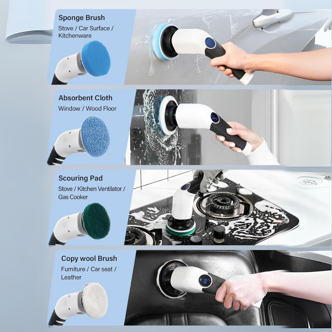 Quick Power Spin Brush Washer