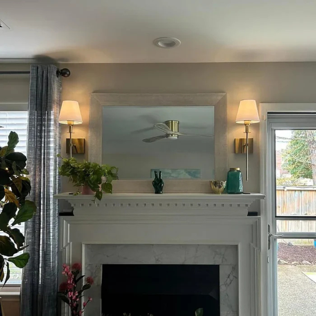 Contemporary Home Wall Sconce 2 Pack