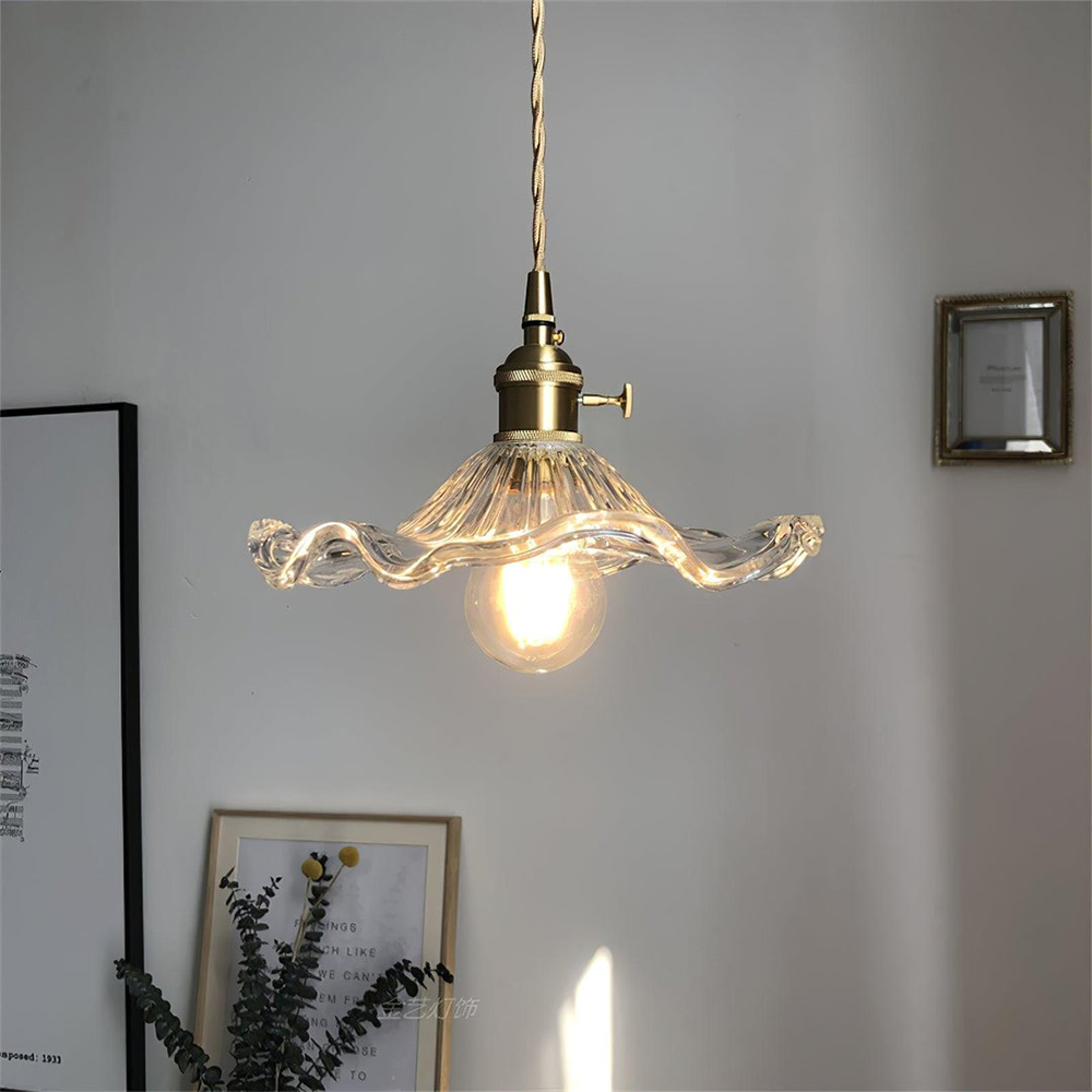 Beautiful Flower Pendant Lamp Shade