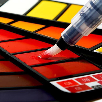 Compact Travel Watercolor Painting Set