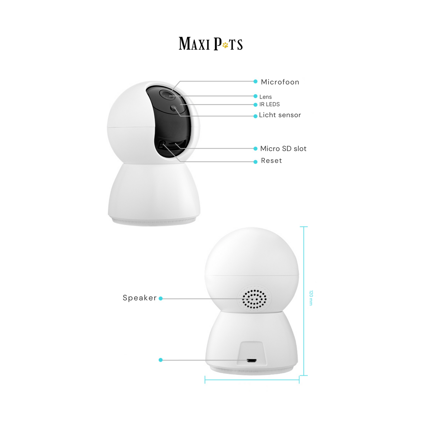 Pet Monitor Smart Pet Camera - Stay Connected