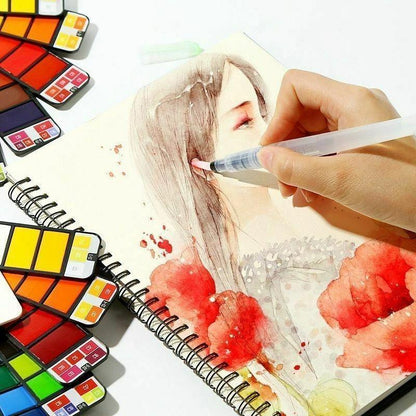 Bright Watercolor Art Paint Set