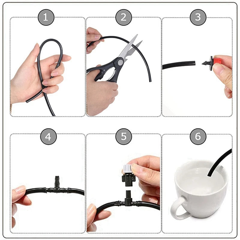 Easy Home Watering System Drip Irrigation Kit