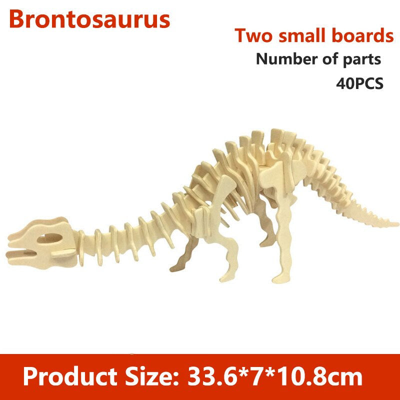 Colorful Kids Dinosaur Jigsaw Puzzle