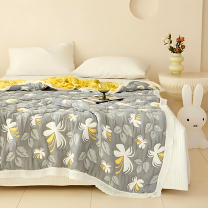 Beautiful Garden Throw Blanket