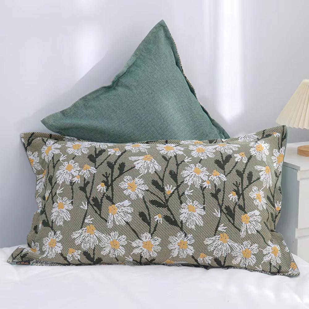 Bright Floral Pattern Pillowcases - Luxicro