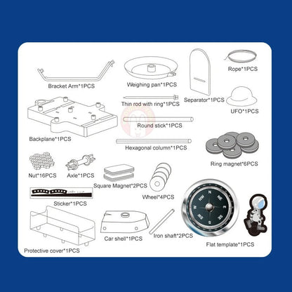 Fun Floating Magnet Science Kit for Children