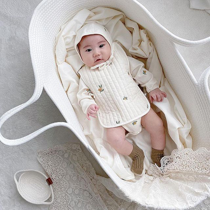 Cozy Newborn Baby Basket with Easy Carry Handles